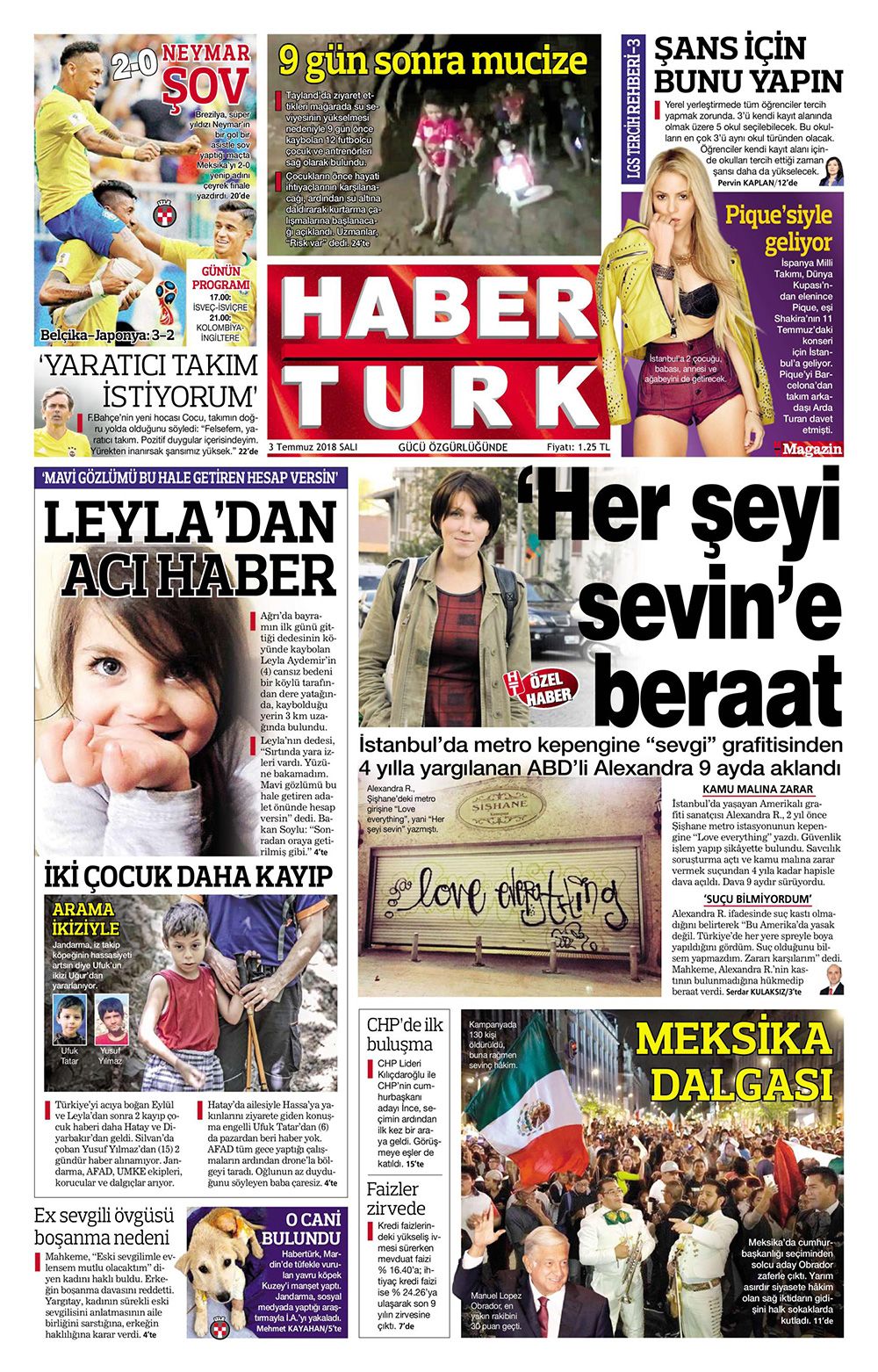 3 Temmuz 2019 Perşembe 3 Temmuz 2019 Perşembe